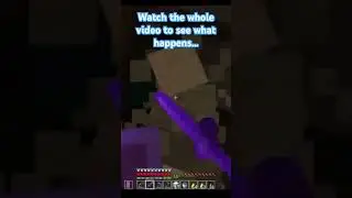 Earliest Warden Fight on YouTube #minecraft #gaming #warden