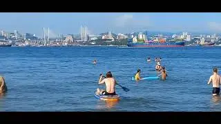 о.Русский /городской пляж на Канале /Владивосток/
