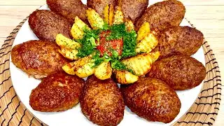 Бюджетные, домашние, мега сочные котлеты😋Beef cutlets. #котлеты #cutlets #food