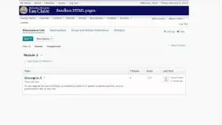 D2L Discussions - SP 13 Return of Grid View