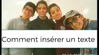 PIXLR comment insérer un texte