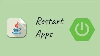Restart Spring Boot applications