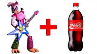GLAMROCK CHICA + COCA COLA  = ??? | FNAF ANIMATION