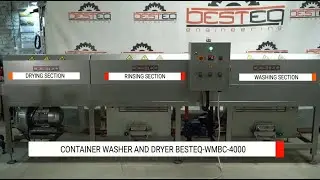 Can washing and labelling line