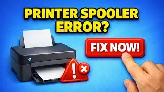 How to Fix a Printer Spooler Error :Tutorial