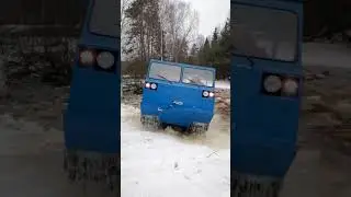 Гусеничный вездеход Боливар. #болотоход #вездеход #самоделки #водомет