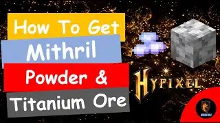 How to get Mithril powder | How to get Titanium Ore in Hypixel Skyblock