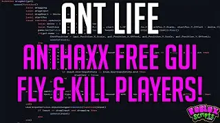 Ant Life AUTO FARM GUI - FLY AND KILL PLAYERS #roblox #antlife #autofarm #robloxscript (Roblox)
