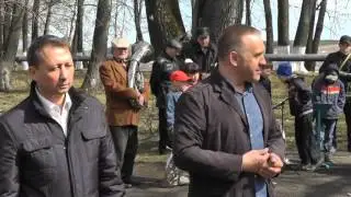 Первомайский митинг в Белой Холунице-2015