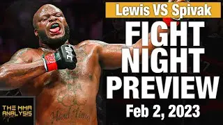 UFC Fight Night: Lewis vs Spivak Betting Preview | The MMA Analysis
