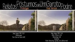 Posthumous Reports of a Rotten Boy (Prototype vs. Final Version)