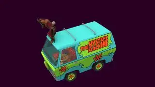 animations mega pack of the mystery machine Velma Dinkley chroma
