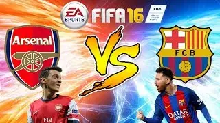 FIFA 16 - Barcelona vs Arsenal | Full HD Hindi Gameplay *Legendary Difficulty!*