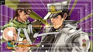 Jojo's Bizzare adventure Eyes of Heaven part 4 Jotaro and part 2 Joseph vs Narancia and Trish