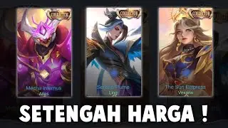 LOGIN HARI INI, CARA HEMAT DAPETIN SKIN COLLECTOR LING/ATLAS/VEXANA SETENGAH HARGA ! DI JAMIN UNTUNG