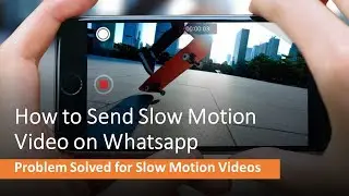 How to Send Slow Motion Video on Whatsapp | Realme Phone | Problem Solved | Technical Chaharji