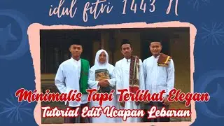 Cara Membuat Foto Ucapan Hari Raya Idul Fitri (Lebaran) Menggunakan Hp Android - Tutorial Canva