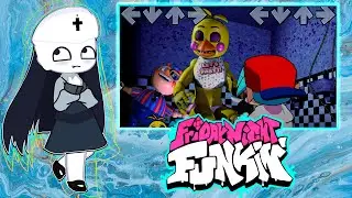 React FNF VS Five Nights at Freddy's 2 FULL WEEK (Toy Chica Foxy Bonnie) (FNF Mod/FNaF 2) Part 2
