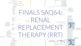 FINALS ANAES SAQ64: RENAL REPLACEMENT THERAPY RRT
