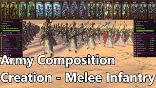 Melee Infantry - Campaign Army Building(Total War: Warhammer 3)