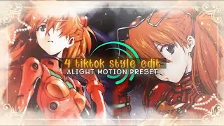 💫 4 Aesthetic TikTok Style Edit Presets ✨ | Alight Motion QR & XML Download