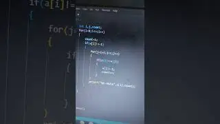 count the frequency of each element of an array #shots #youtube #ytshorts #youtubeshorts #viral