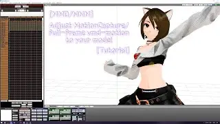 [MMD/MMM] Adjust MotionCapture/full-frame vmd-motion to your model [Tutorial]