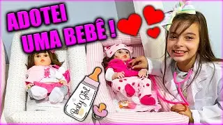 Adotei um bebê reborn no brasil | Jéssica Godar e Laurinha e Helena e Gabriel
