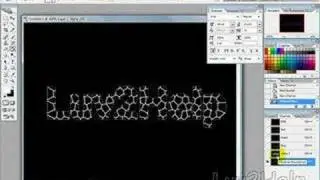 Lightning Text Effect - Adobe Photoshop