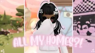 TOURING ALL MY HOUSES in ADOPT ME!