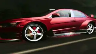 NFS Underground 2 Car mod Mitsubishi Lancer Evolution X