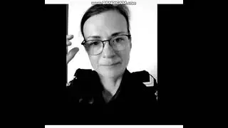 Police officer supports truckers
