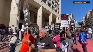 Hotel workers strike enters 3rd day