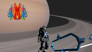 Space Engineers - Lets Build -  #2 Saturn Ring Race New Millenium - Es wird Kurvig