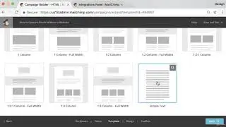 26  Create an Email Campaign with Mailchimp