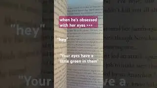 5 star YA book recs where he is obsessed with her eyes #books #bookrecs #love