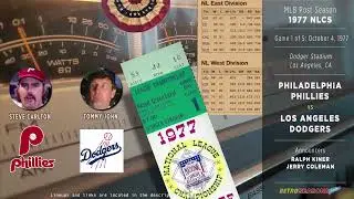 1977-Oct-04 • PHI/LAD • NLCS G1 • Philadelphia Phillies vs Los Angeles Dodgers - Radio Broadcast
