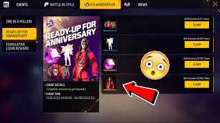 Claim Free New Login Rewards🎁 New Red Criminal🤯 free fire