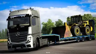 Mercedes Benz New Actros 2019 v1.5 - Euro Truck Simulator 2 Mod