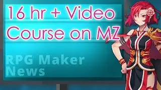 16 Hr Video Course on MZ? Huge DLC Pack from MZ's RTP Artist | RPG Maker News 