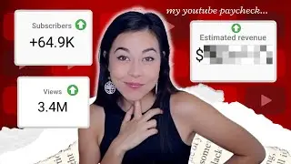 How Much I've Made on YouTube (First 6 Months Monetized w/ ~100k Subscribers)
