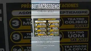 CLEARWATER Tributo a CREEDENCE Próximas presentaciones info 01155947472
