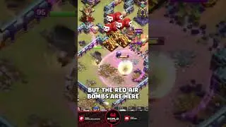 Biggest QueenCharge Bait Ever! 😂👻 #clashofclans #coc #funny #gaming