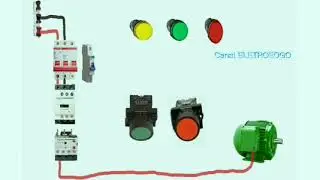 Comandos Elétrico com lâmpadas indicadoras de falha
