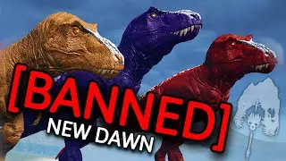 Rex Trio DESTROYS the Server (BANNED) - The Isle