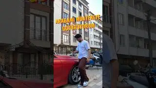 arabamı muayeneye götürüyorum