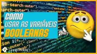 Como usar variáveis Booleanas #gamemaker