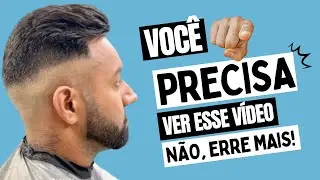 fade do dia a dia com  para iniciantes (aula gratuita com barbeiros king) #barber #fade #degrade