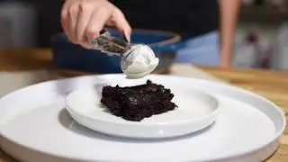 De La Terre Cookware- Old Fashion Chocolate Cobbler Recipe