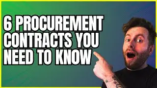 6 Procurement Contracts You Need To Know Today